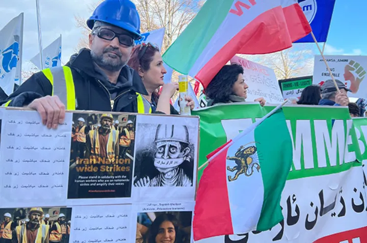 درخواست از احزاب و گروه‌های کارگری در کبک برای حمایت از اعتصاب کارگران در ایران